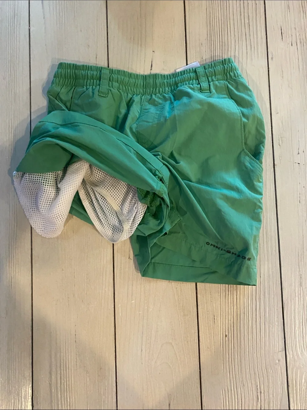 Columbia Kids Swim Trunks Green